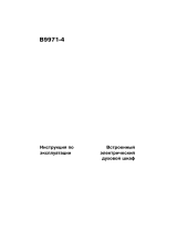 Aeg-Electrolux B9971-4-M NORDIC R07 Používateľská príručka