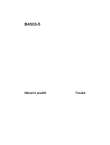 Aeg-Electrolux B4503-5-M Používateľská príručka