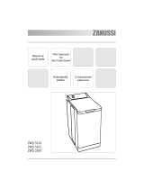 Zanussi ZWQ5120 Používateľská príručka