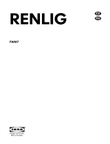 IKEA RENLIGFWM7 Používateľská príručka