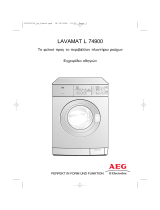 Aeg-Electrolux L74900 Používateľská príručka