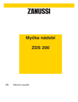 Zanussi ZDS200 Používateľská príručka