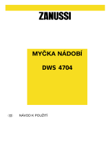 Zanussi DWS4704 Používateľská príručka