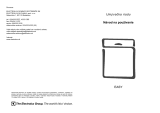 Electrolux EASYALU Používateľská príručka