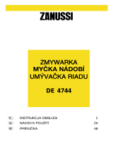 Zanussi DE4744 Používateľská príručka