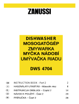 Zanussi DWS4704 Používateľská príručka