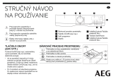 AEG L7FEE48SC Stručná príručka spustenia
