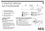 AEG L7FEE49SC Stručná príručka spustenia