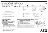 AEG L7FEE49SC Stručná príručka spustenia