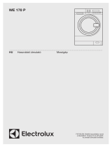 Electrolux WE170P Používateľská príručka