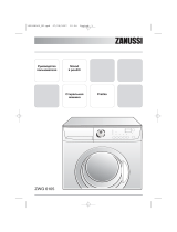 Zanussi ZWG6105 Používateľská príručka