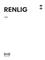 IKEA RENLIGFWM7 00309645 Používateľská príručka