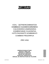 Zanussi ZRB34NA Používateľská príručka