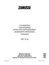 Zanussi ZRT16JA Používateľská príručka