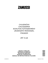 Zanussi ZRT16JB Používateľská príručka