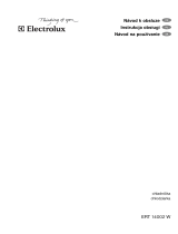 Electrolux ERT14002W8 Používateľská príručka