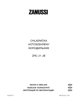 Zanussi ZRC21JB Používateľská príručka