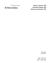 Electrolux ERT15004W8 Používateľská príručka