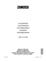 Zanussi ZRA319SW Používateľská príručka