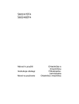 Aeg-Electrolux S60246DT4 Používateľská príručka