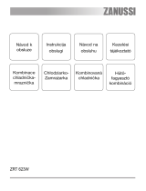 Zanussi ZRT623W Používateľská príručka