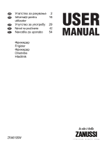 Zanussi ZRA619SW Používateľská príručka