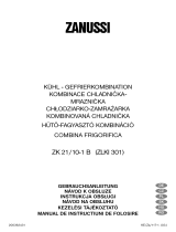 Zanussi ZK 21/10-1 B Používateľská príručka
