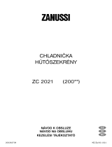Zanussi ZC2021 Používateľská príručka