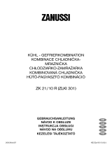 Zanussi ZK 21/10-1 BR Používateľská príručka