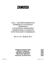 Zanussi ZK 21/10-1 B Používateľská príručka