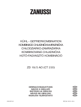 Zanussi ZD 19/5 AO Používateľská príručka