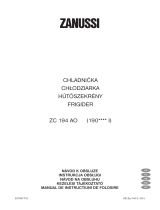 Zanussi ZC 1940 AO Používateľská príručka