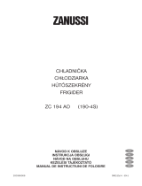 Zanussi ZC194AO Používateľská príručka