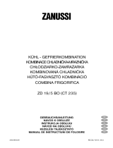 Zanussi ZD 19/5 BO Používateľská príručka