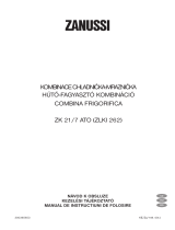 Zanussi ZK 21/7 ATO Používateľská príručka