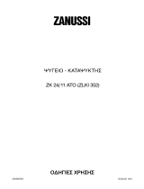 Zanussi ZK 24/11 ATO Používateľská príručka