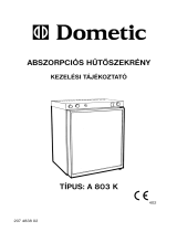 Dometic A803KF Používateľská príručka