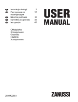 Zanussi ZUA14020SA Používateľská príručka