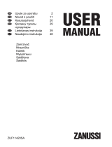Zanussi ZUF11420SA Používateľská príručka