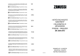 Zanussi ZK23/9ATO Používateľská príručka