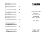 Zanussi ZRD33SM Používateľská príručka