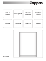 Zoppas PBA17420SK Používateľská príručka