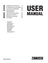 Zanussi ZBA22420SA Používateľská príručka
