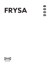 IKEA FRYSA 30282343 Používateľská príručka