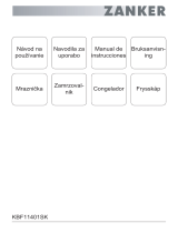 ZANKER KBF11401SK Používateľská príručka