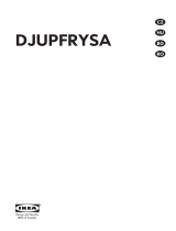 IKEA DJUPFRYSA Používateľská príručka