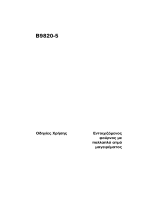Aeg-Electrolux B9820-5-M Používateľská príručka