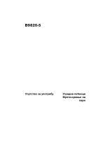 Aeg-Electrolux B9820-5-A Používateľská príručka