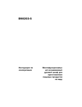 Aeg-Electrolux B98203-5-M Používateľská príručka