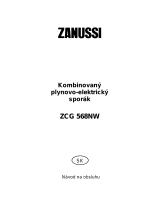 Zanussi ZCG568NW Používateľská príručka